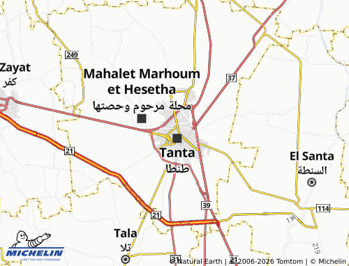 Carte MICHELIN Maydan al-Sa'ah - ViaMichelin