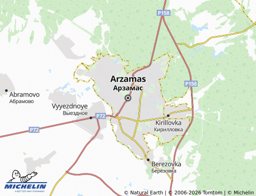 MICHELIN-Landkarte Arsamas - ViaMichelin