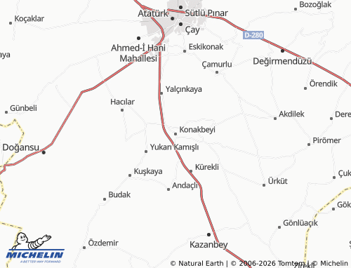 MICHELIN Konakbeyi map - ViaMichelin