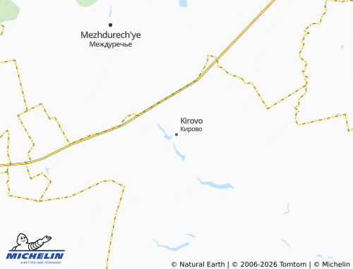 MICHELIN-Landkarte Kirovo - ViaMichelin
