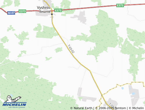 MICHELIN Chmykos map - ViaMichelin
