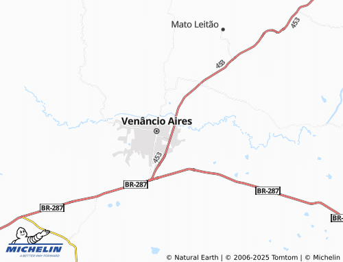 MICHELIN-Landkarte Brigida - ViaMichelin