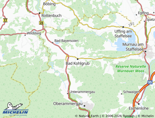 Mappa MICHELIN Bad Kohlgrub - ViaMichelin