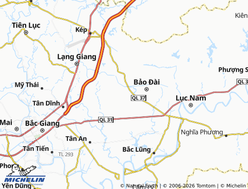 Mapa MICHELIN Thanh Lâm - ViaMichelin