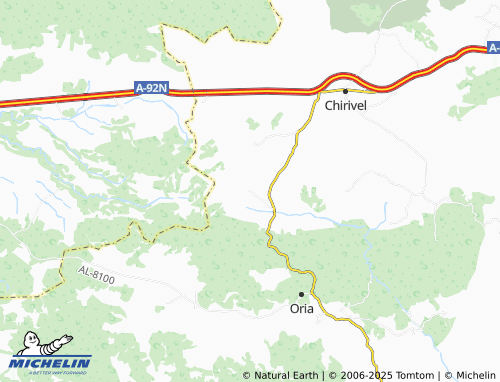 MICHELIN Los Álamos map - ViaMichelin
