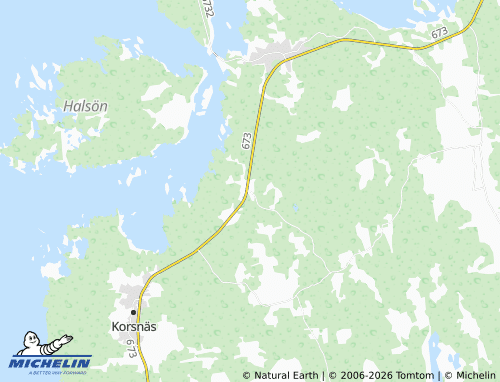 Carte MICHELIN Granskog - ViaMichelin