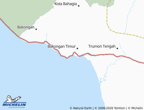 MICHELIN Pasi Seubadeh map - ViaMichelin