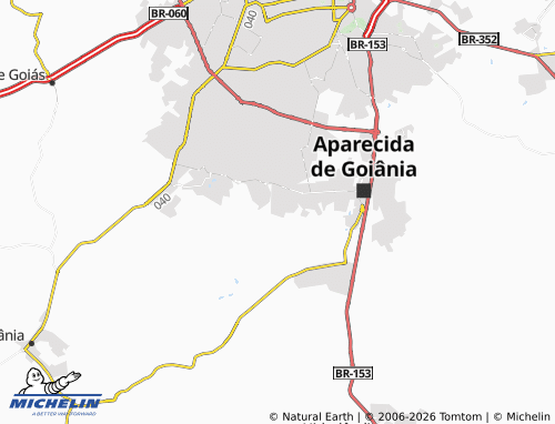 MICHELIN Setor Fabrício map - ViaMichelin