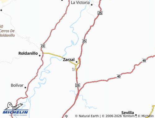 Mapa MICHELIN Los Almendros - ViaMichelin
