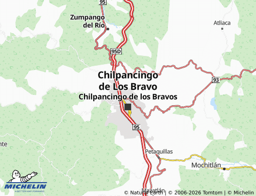 Mapa MICHELIN CNOP Sección A - ViaMichelin