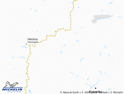 MICHELIN-Landkarte Sirotka - ViaMichelin