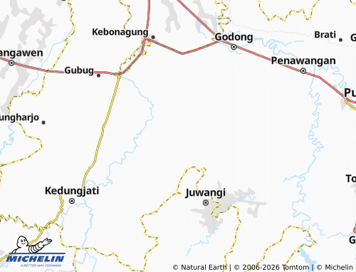 Mapa MICHELIN Putatnganten - ViaMichelin