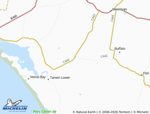 Mappa MICHELIN Middle Tarwin - ViaMichelin