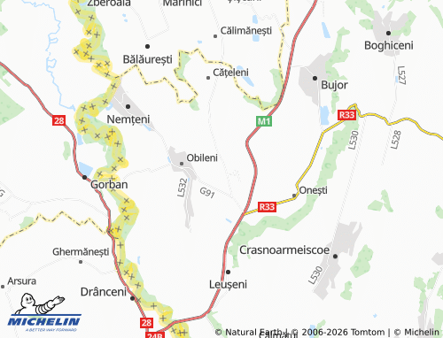 MICHELIN Ivanovca map - ViaMichelin