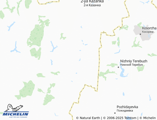 MICHELIN 1-e Vereitinovo map - ViaMichelin