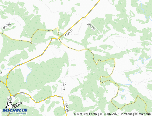 MICHELIN Valdelcubo map - ViaMichelin