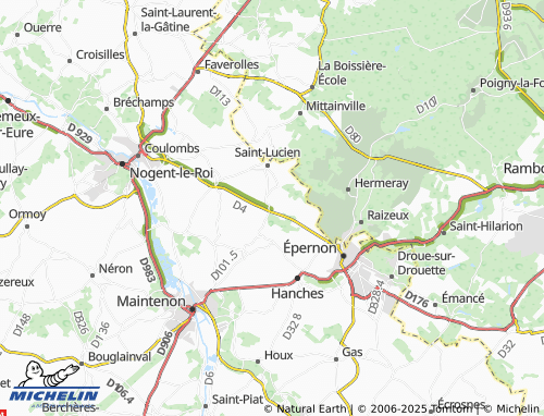 MICHELIN La Louvière map - ViaMichelin