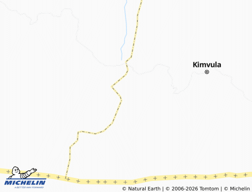 MICHELIN Ngonda map - ViaMichelin