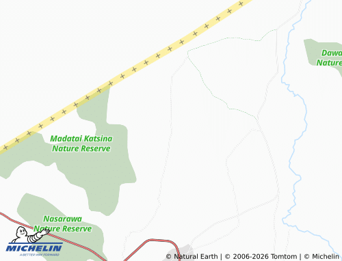 Mapa MICHELIN Birnin-Daga - ViaMichelin