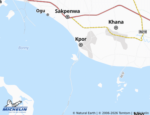 MICHELIN Bodo map - ViaMichelin
