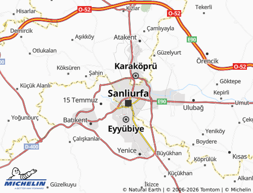 MICHELIN İpekyol map - ViaMichelin