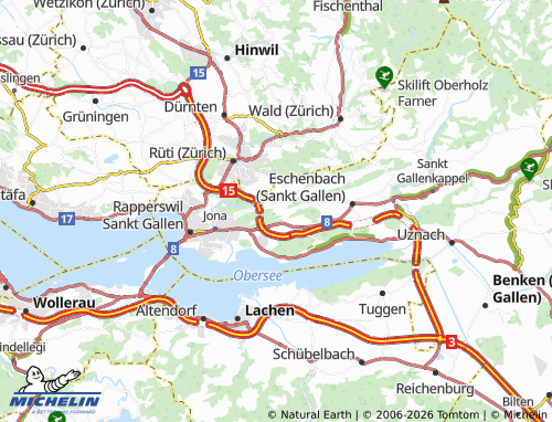 Carte MICHELIN Curtiberg - ViaMichelin