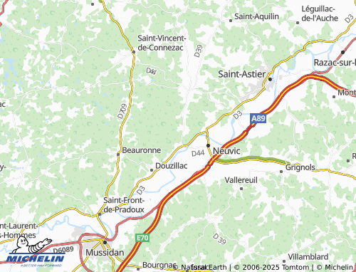 MICHELIN Jaumarie map - ViaMichelin