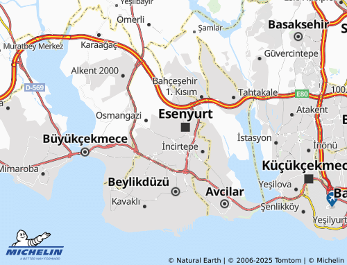 Mappa MICHELIN Pınar - ViaMichelin