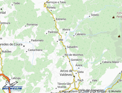 Mapa MICHELIN Covinha - ViaMichelin