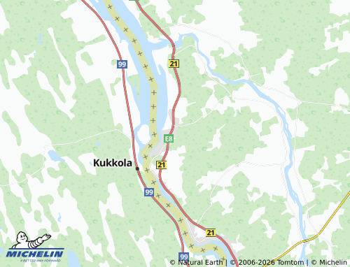 Kaart MICHELIN Kukkola - ViaMichelin