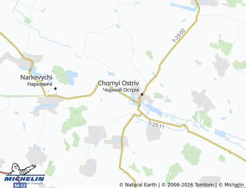 Carte MICHELIN Liapyntsi - ViaMichelin
