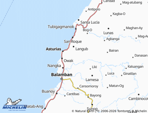 Mappa MICHELIN San Isidro - ViaMichelin