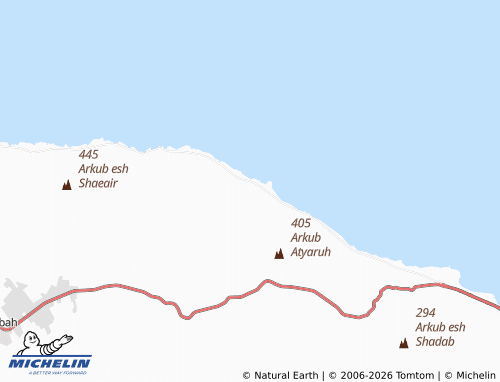 MICHELIN Karsah map - ViaMichelin