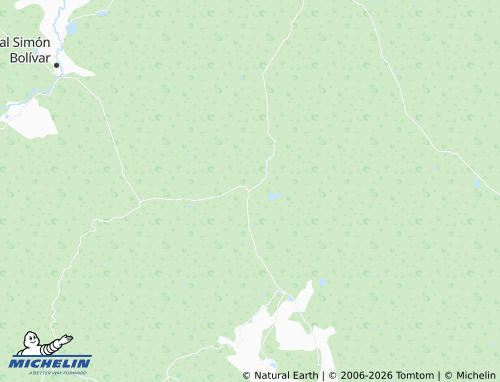 MICHELIN Pedro Celestino Negrete map - ViaMichelin