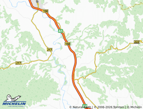 Carte MICHELIN Draževac - ViaMichelin