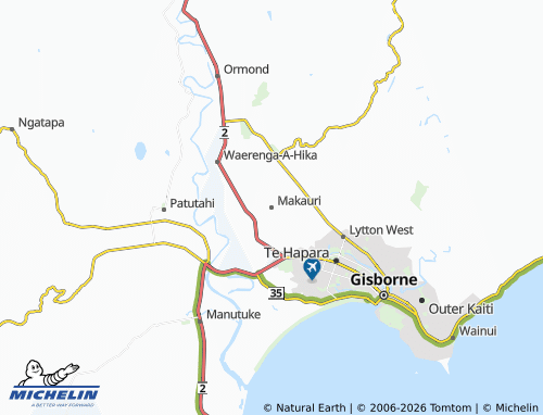 MICHELIN-Landkarte Makauri - ViaMichelin