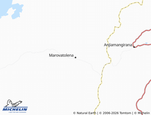 Kaart MICHELIN Marovatolena - ViaMichelin