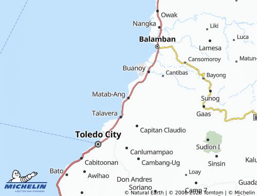 MICHELIN Matab-Ang map - ViaMichelin