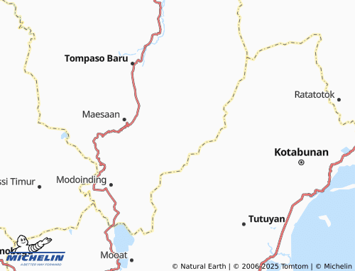 MICHELIN Kinamang Satu map - ViaMichelin