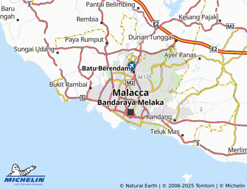 MICHELIN Taman Widuri map - ViaMichelin