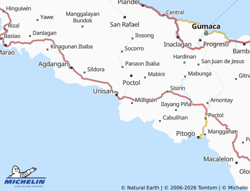 MICHELIN Balanacan map - ViaMichelin