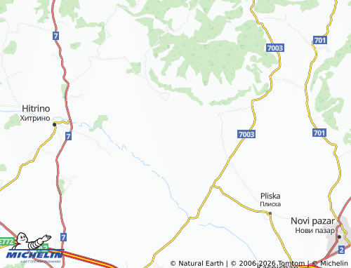 Mapa MICHELIN Velino - ViaMichelin