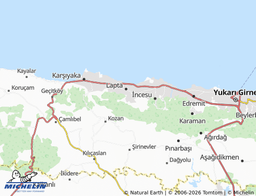Mappa MICHELIN Lapta II - ViaMichelin