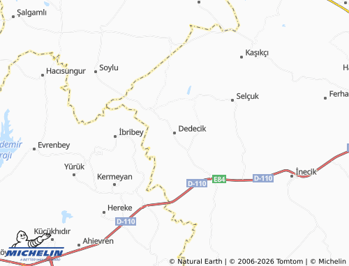 Mappa MICHELIN Dedecik - ViaMichelin