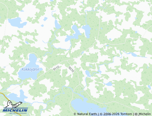 MICHELIN-Landkarte Moisiovaara - ViaMichelin