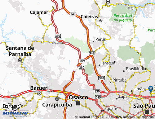 Mappa MICHELIN Anhanguera - ViaMichelin