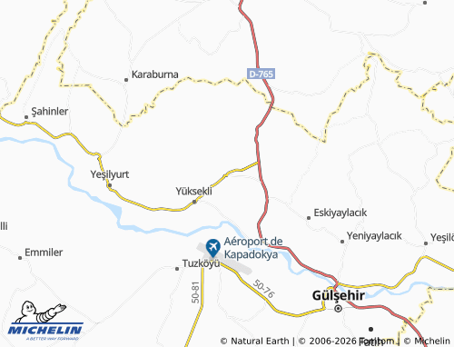 Mappa MICHELIN Gümüşkent - ViaMichelin