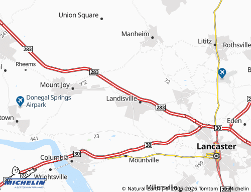 Carte MICHELIN Salunga - ViaMichelin