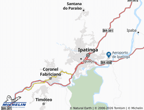 Mapa MICHELIN Esperança - ViaMichelin