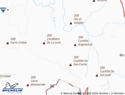 MICHELIN La Estrella map - ViaMichelin